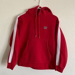 OBEY Red Thick Hoodie Size XS